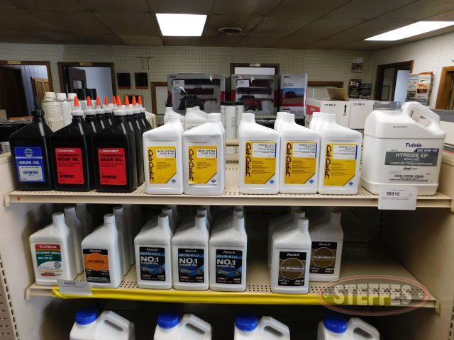 Gear Oil- trans- fluid gear lube- and engine oil Contents of 2 shelves-_1.jpg